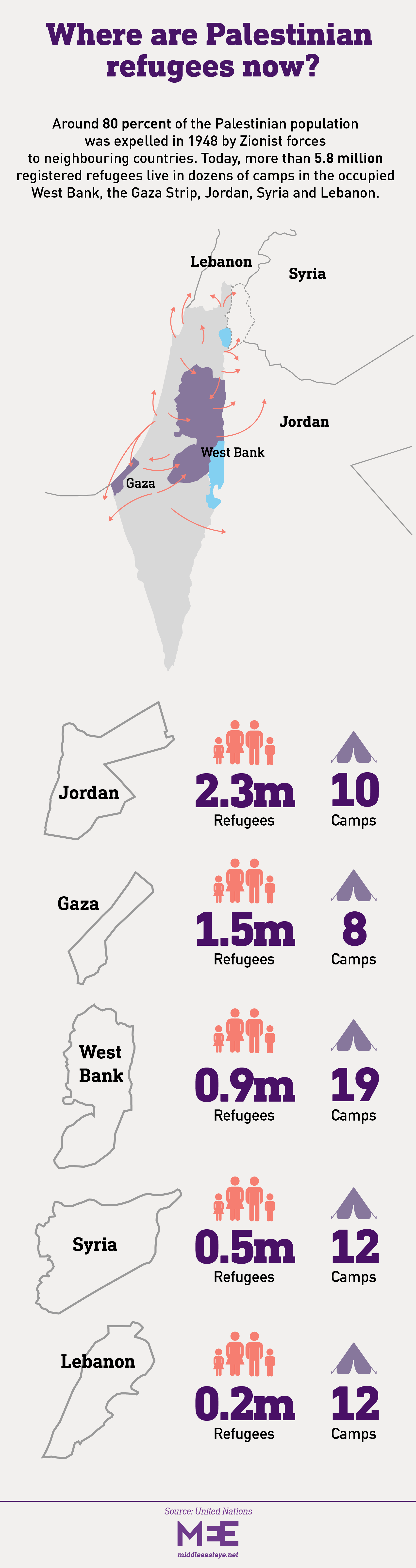 Palestinian refugees (MEE)